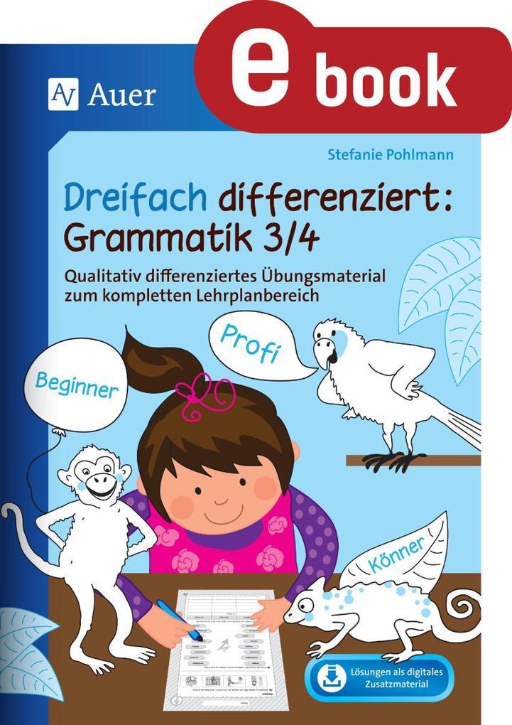 Dreifach differenziert Grammatik 3/4