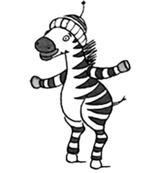 Stempel Zebra