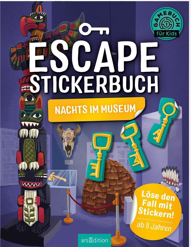 Escape-Stickerbuch - Nachts im Museum