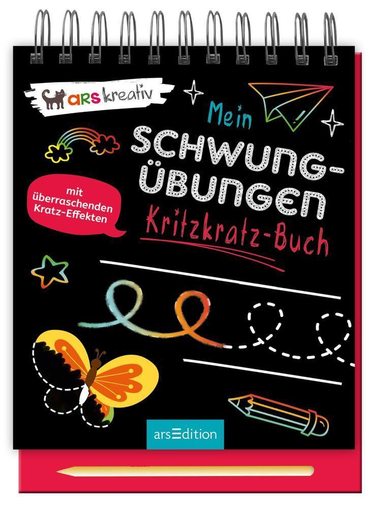 Mein Schwungübungen-Kritzkratz-Buch