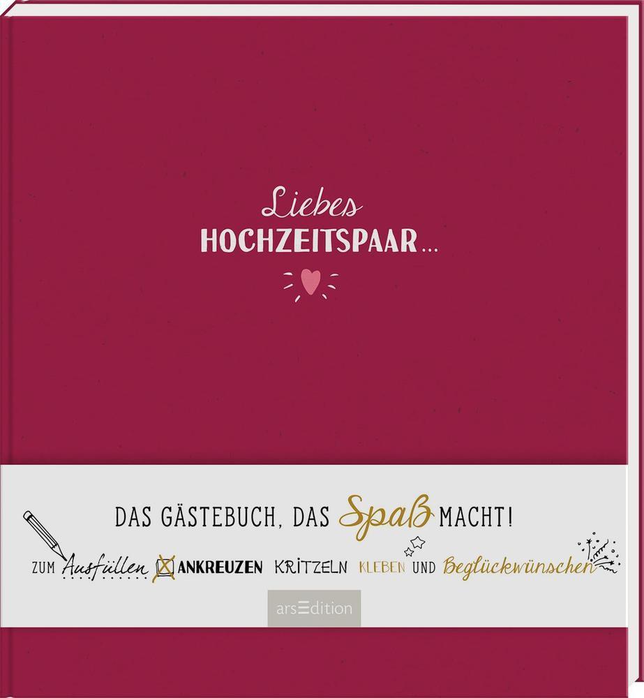 Liebes Hochzeitspaar Das Gästebuch, das Spaß macht