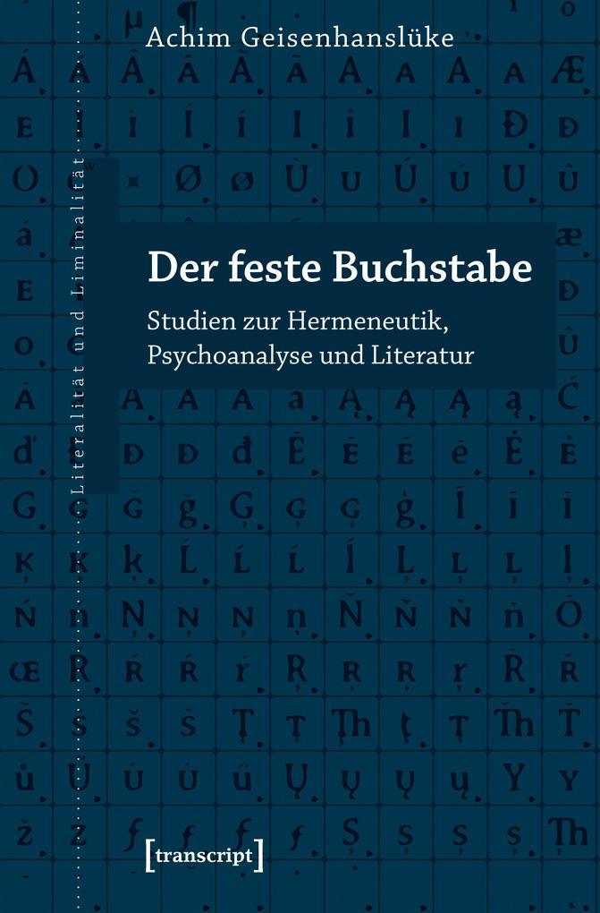 Der feste Buchstabe