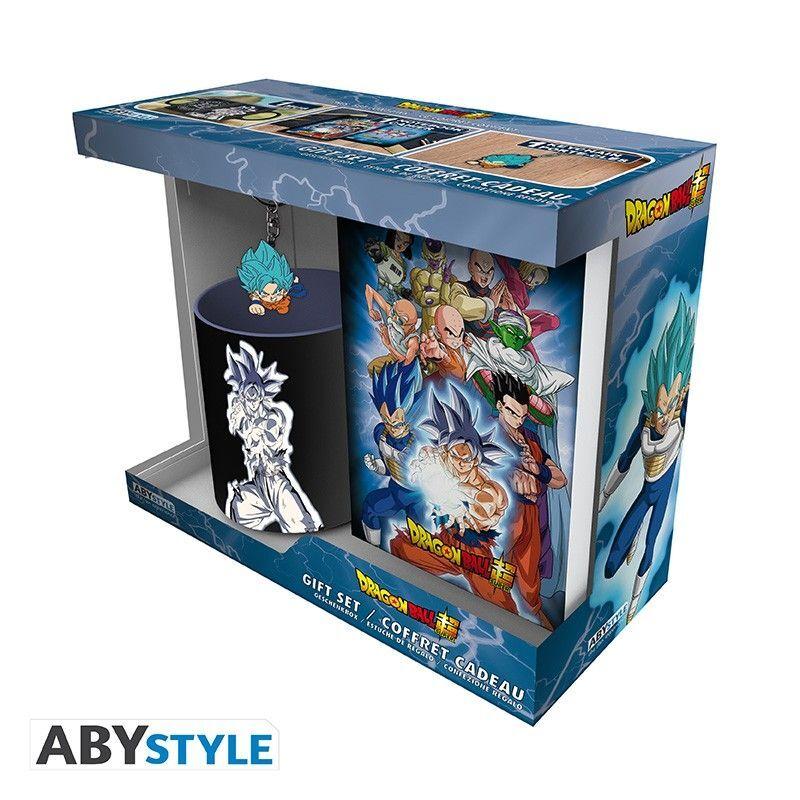 ABY style - Dragon Ball Goku Giftset 320 ml Becher, PVC-Keyring und Notizbuch