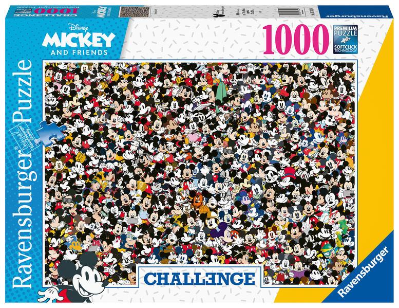 Ravensburger - Challenge Mickey, 1000 Teile