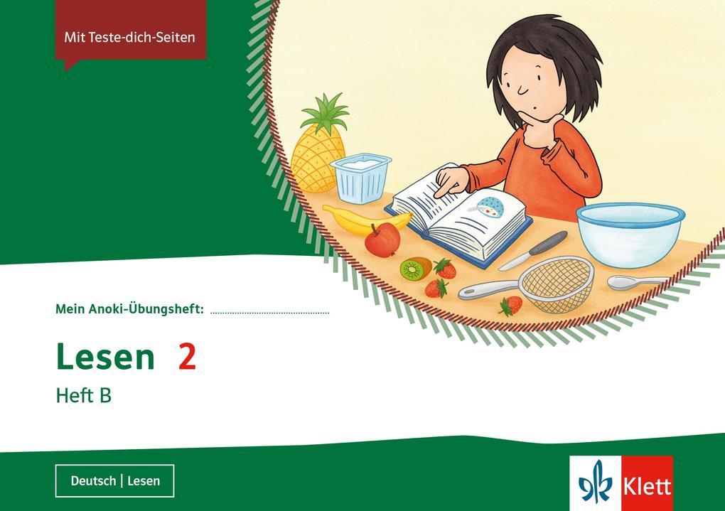 Mein Anoki-Übungsheftt. Lesen 2. Heft B. Übungsheft Klasse 2