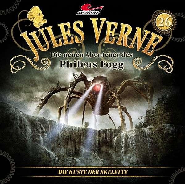 Die neuen Abenteuer des Phileas Fogg - Die Küste der Skelette. Tl.26, 1 Audio-CD, 1 Audio-CD