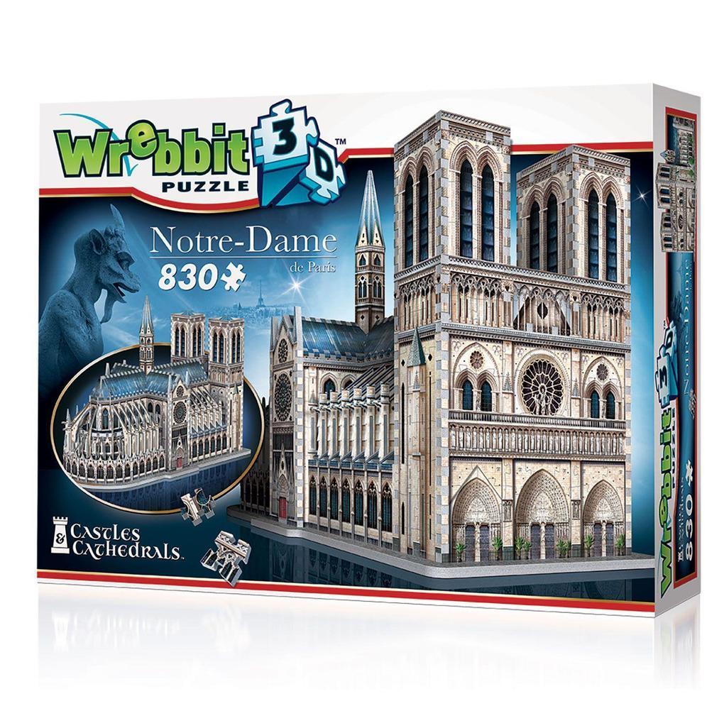 Notre-Dame de Paris. 3D-PUZZLE (830 Teile)