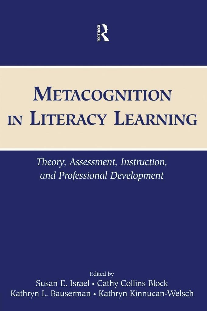 Metacognition in Literacy Learning