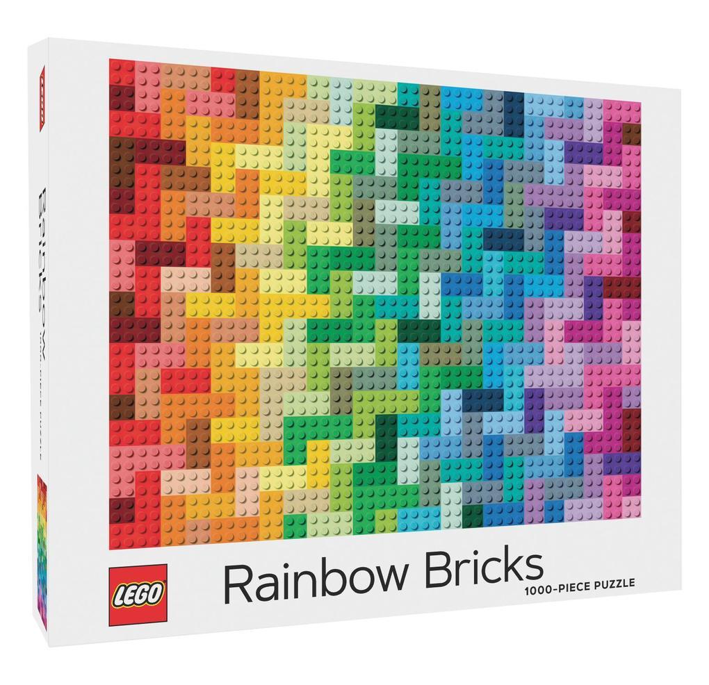 LEGO® Rainbow Bricks Puzzle. 1000 Pieces