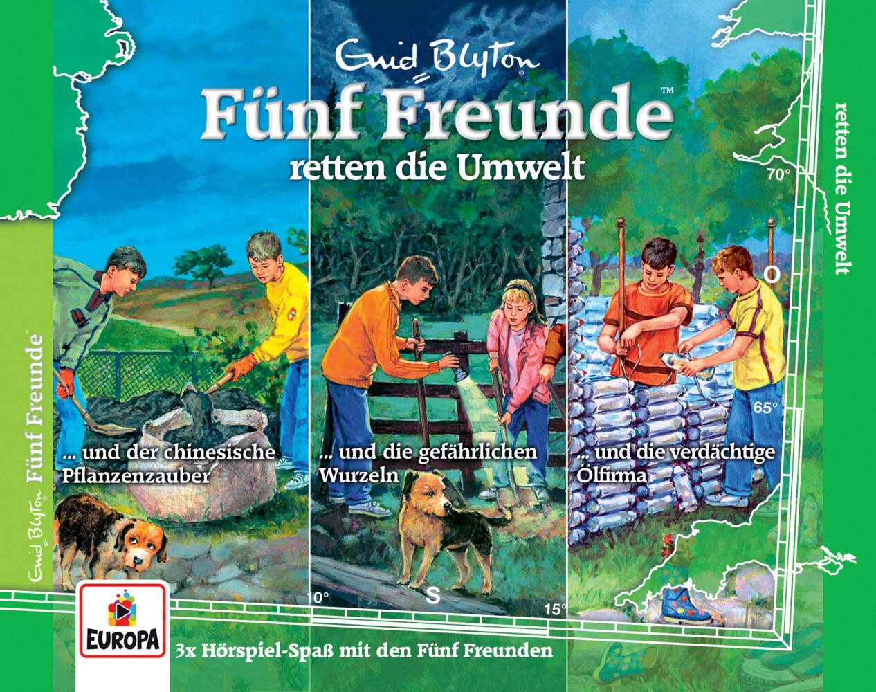 Fünf Freunde - 3er-Box 37... retten die Umwelt (Folgen 116, 126, 135)