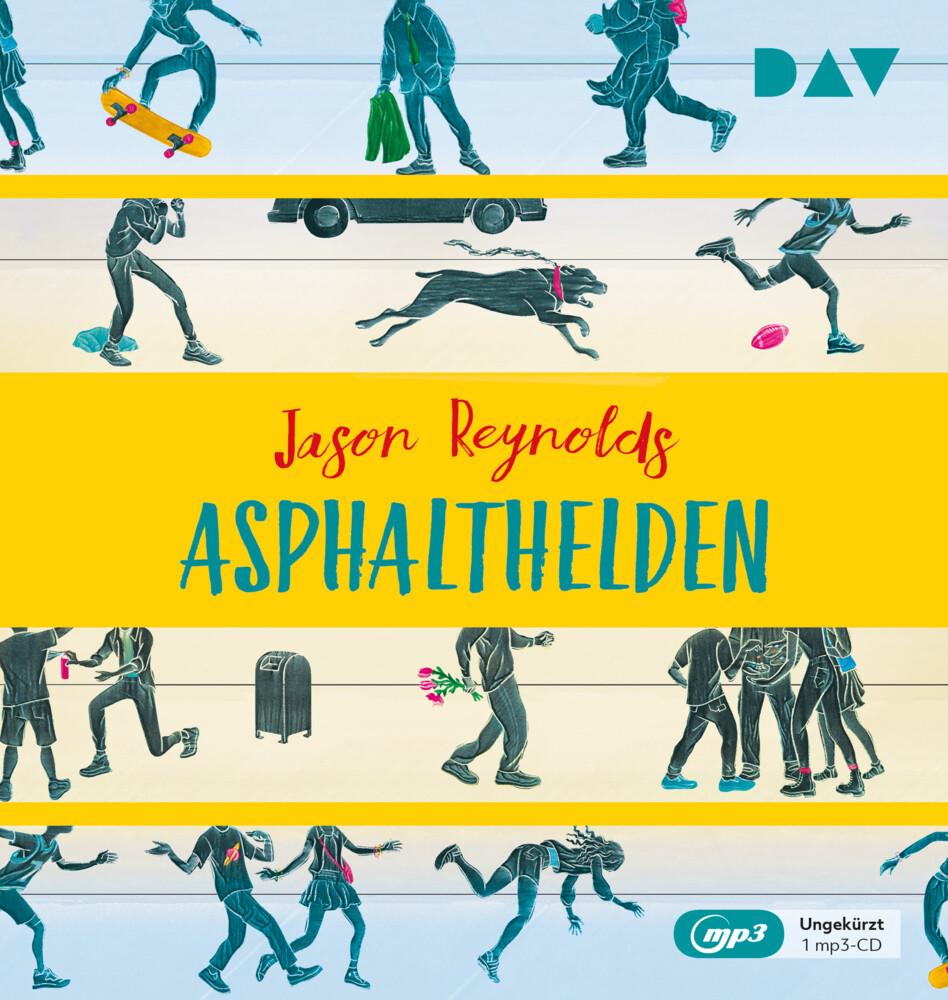 Asphalthelden, 1 Audio-CD, 1 MP3