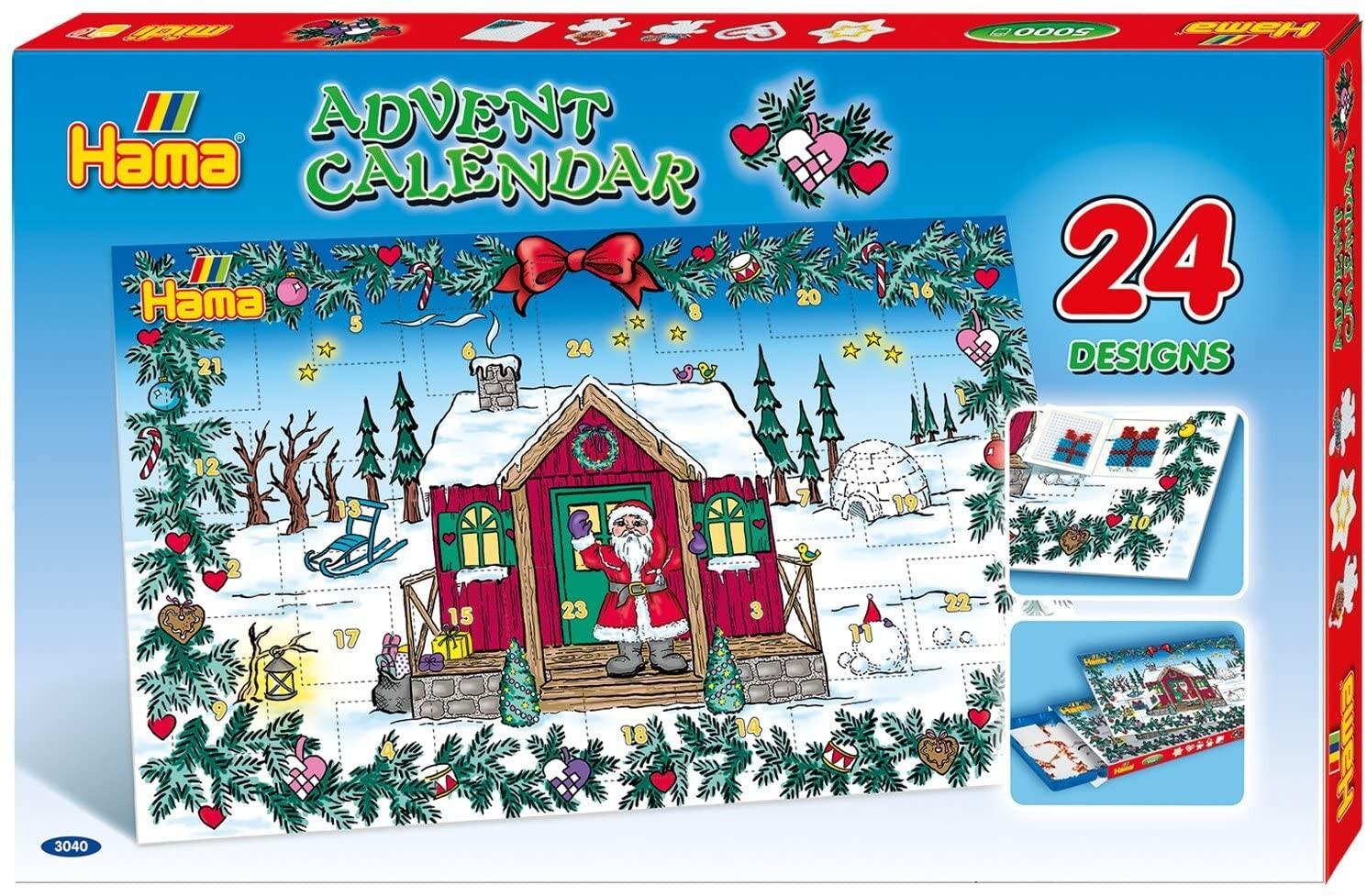 Hama 3040 - Adventskalender 5000 Midi-Perlen