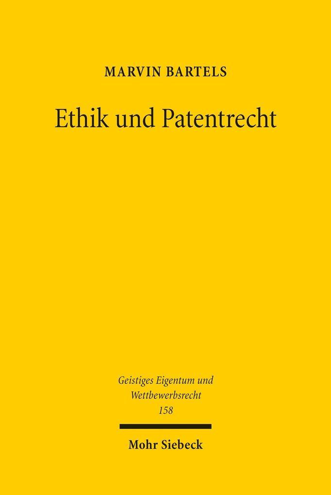 Ethik und Patentrecht