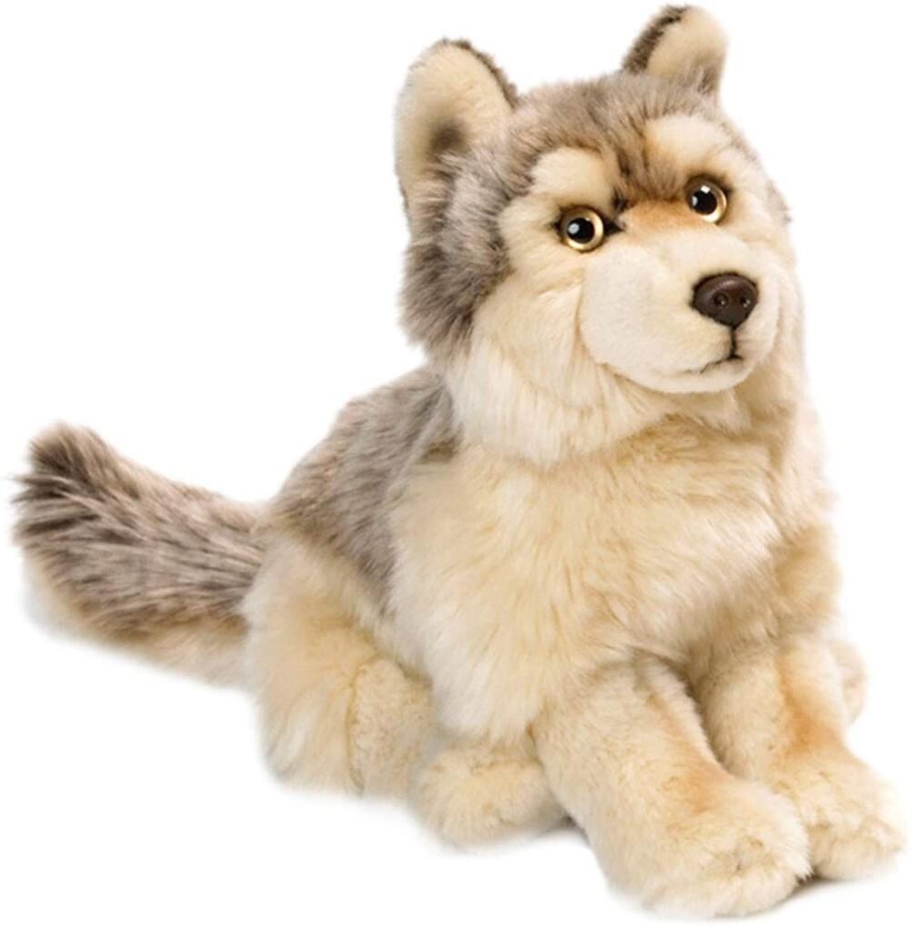 WWF Plüsch 00357 - Wolf, Europa-Kollektion, Plüschtier, 25 cm