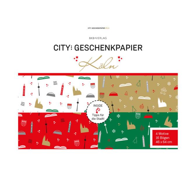 City - Geschenkpapierbuch BONN