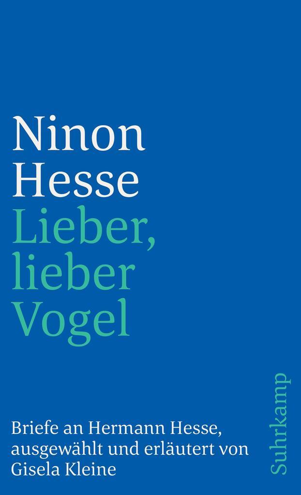 »Lieber, lieber Vogel«