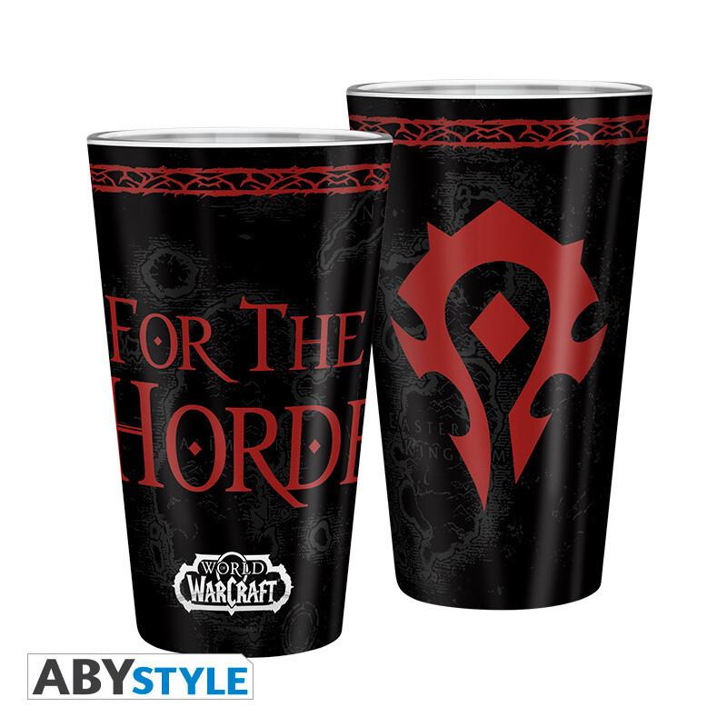 ABYstyle - World Of Warcraft Horde Xl-Glas- 400 ml