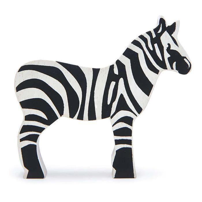 Tender leaf Toys - Holztier Zebra