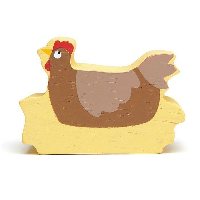 Tender leaf Toys - Holztier Huhn