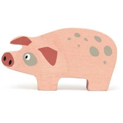 Tender leaf Toys - Holztier Schwein