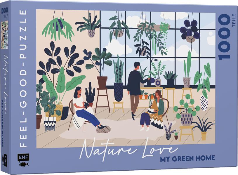 Feel-good-Puzzle 1000 Teile - NATURE LOVE: My green home