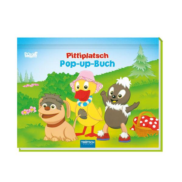 Trötsch Unser kleines Sandmännchen Pop-Up-Buch Pittiplatsch