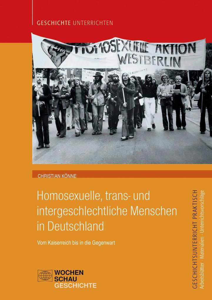 Homosexuelle, trans- und intergeschlechtliche Menschen in Deutschland