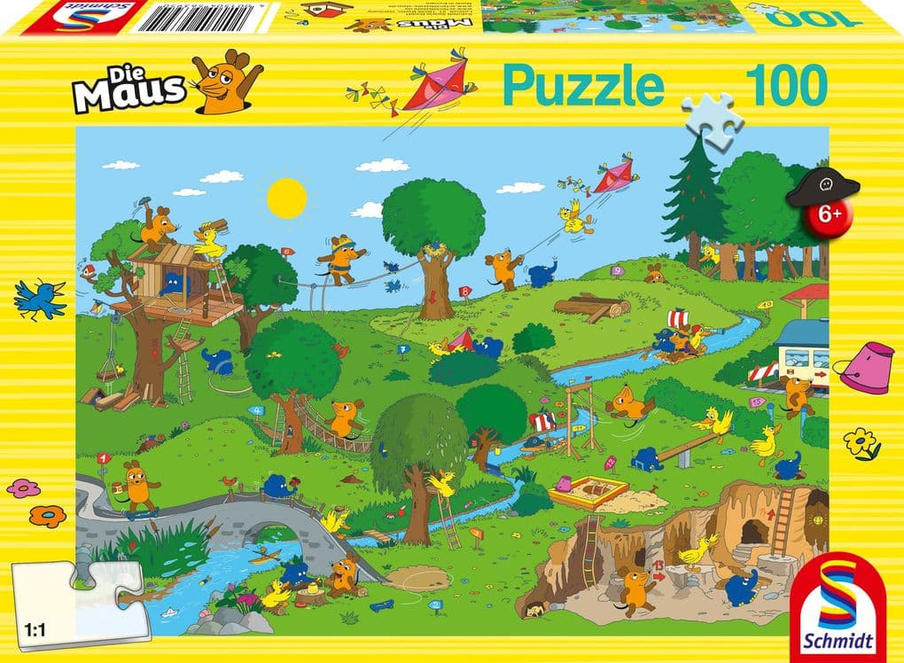Im Spielpark, 100 Teile Puzzle