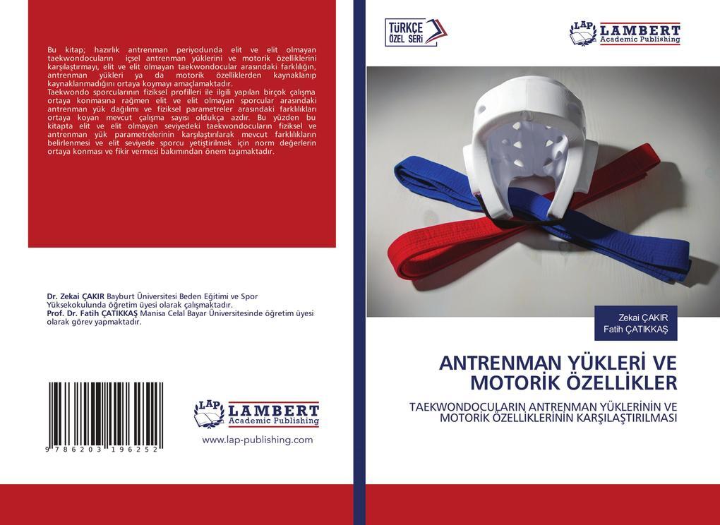 ANTRENMAN YÜKLER VE MOTORK ÖZELLKLER