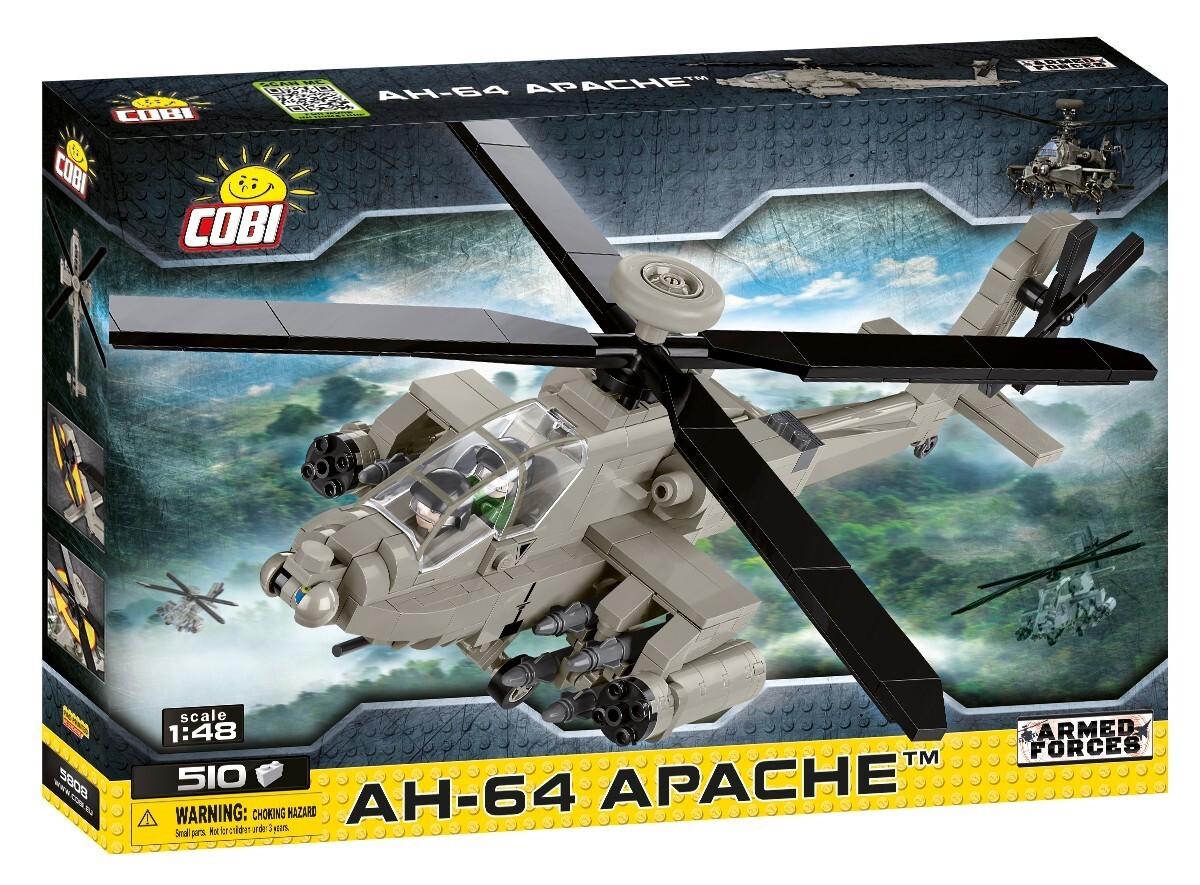 COBI 5808 - HELI AH-64 Apache, Hubschrauber, 510 Klemmbausteine