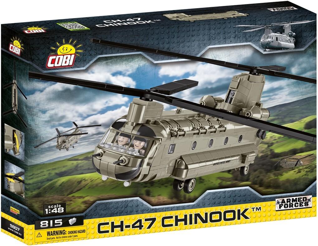 COBI 5807 - HELI Ch-47 Chinook Hubschrauber, 815 Klemmbausteine