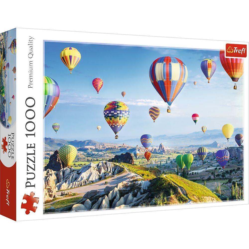 Trefl - Puzzle - Luftballons über Cappadocia, 1000 Teile
