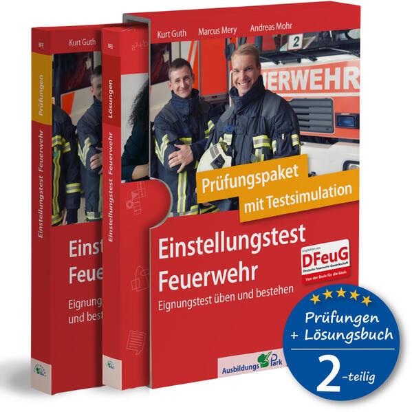 Einstellungstest Feuerwehr: Prüfungspaket mit Testsimulation