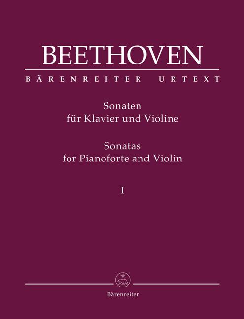 Sonaten für Klavier und Violine - Band I, Spielpartitur, Stimme, Urtextausgabe, Sammelband