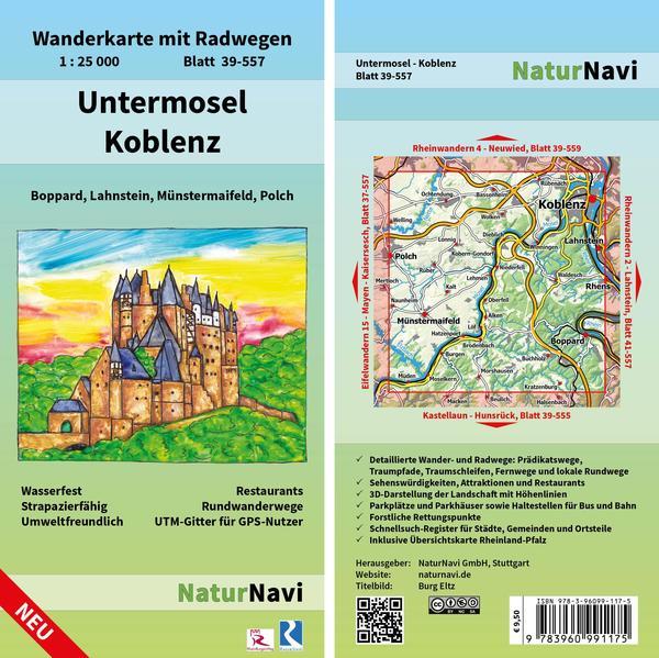 Untermosel - Koblenz 1: 25 000