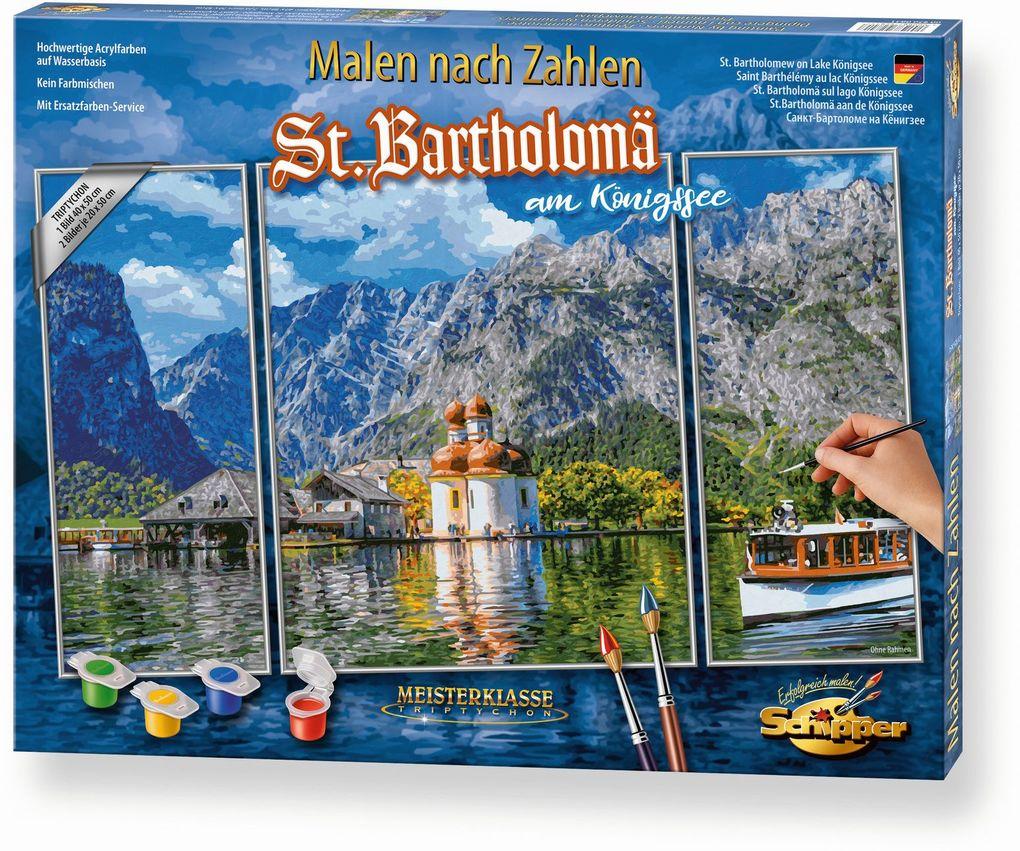 Schipper Malen-nach-Zahlen - Meisterklasse - St. Bartholomä am Königssee