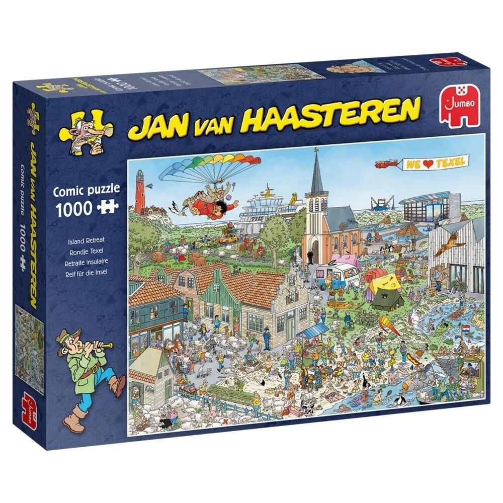 Jumbo Spiele - Jan van Haasteren - Reif für die Insel, 1000 Teile