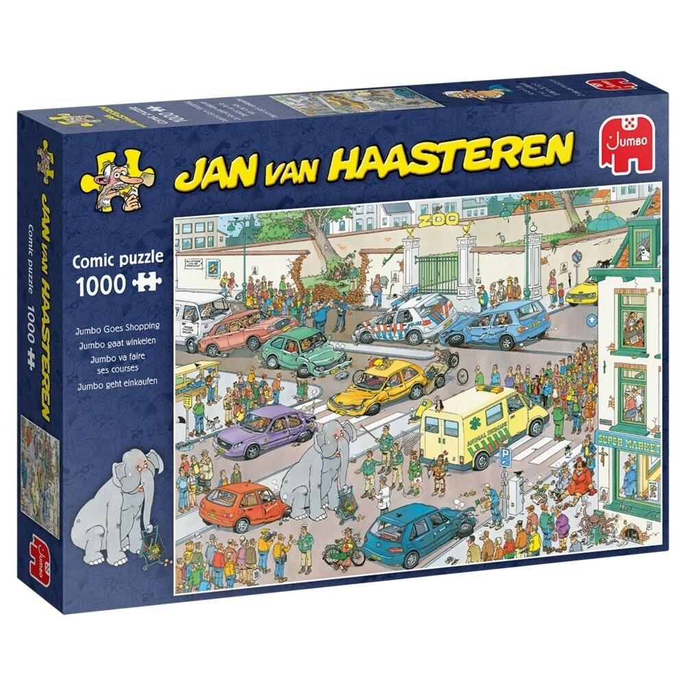 Jumbo Spiele - Jan van Haasteren - Jumbo geht einkaufen, 1000 Teile