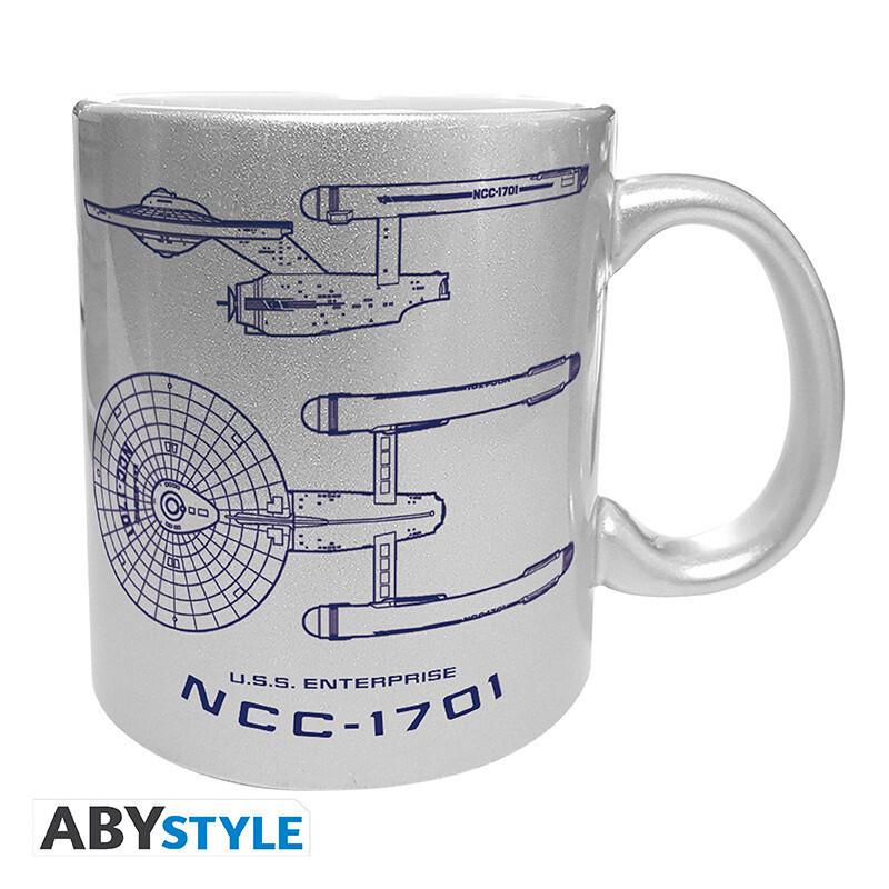 ABYstyle Star Trek Enterprise Silber Tasse