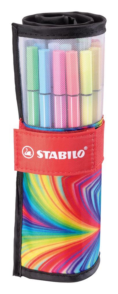 STABILO Filzstifte Pen 68 ARTY Edition 25er Rollerset