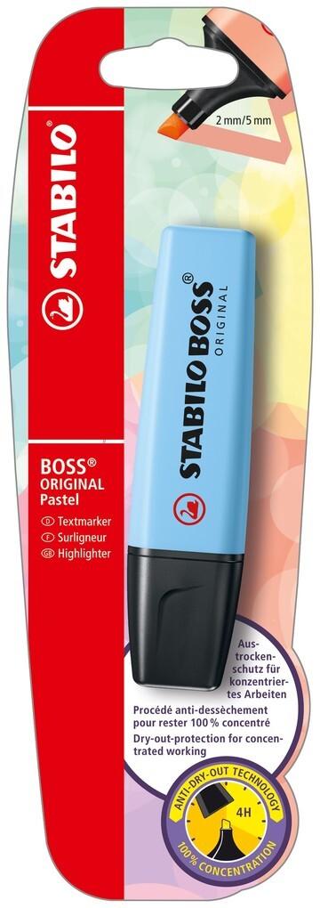 STABILO Textmarker BOSS® ORIGINAL Pastel blau