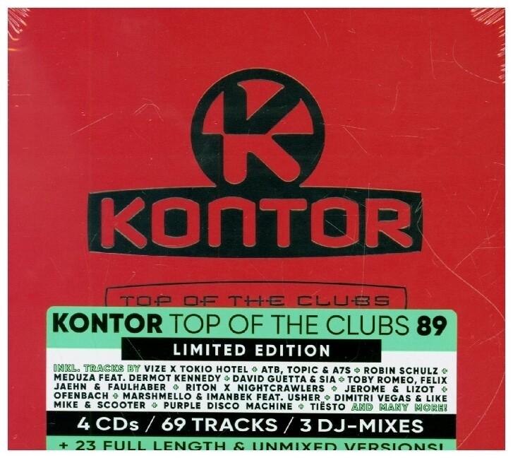 Kontor Top Of The Clubs Vol.89