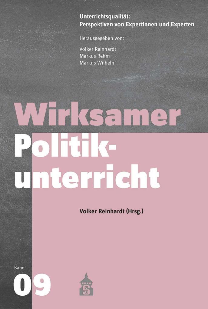 Wirksamer Politikunterricht