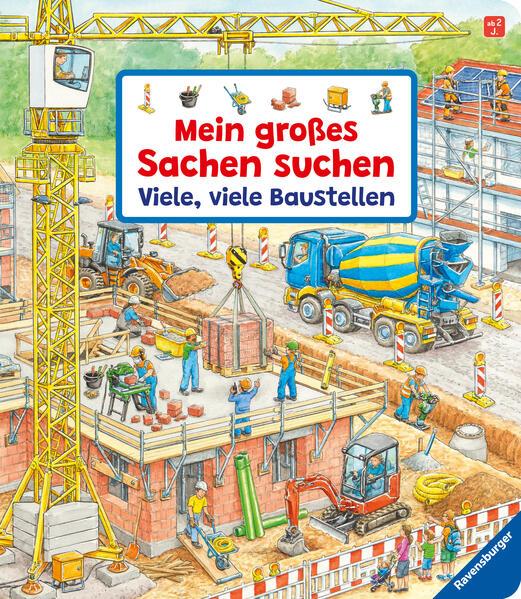 Mein großes Sachen suchen: Viele, viele Baustellen