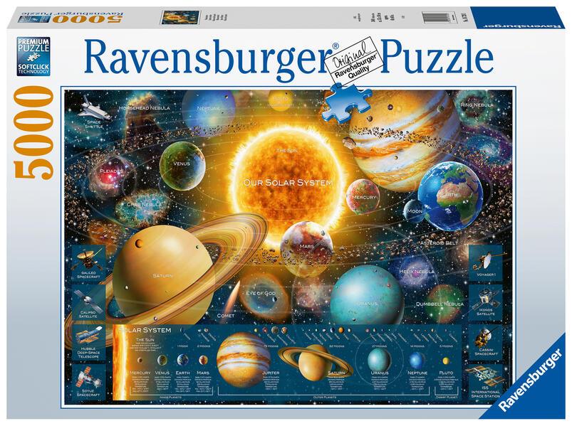 Ravensburger Puzzle 16720 - Planetensystem - 5000 Teile Puzzle für Erwachsene und Kinder ab 14 Jahren