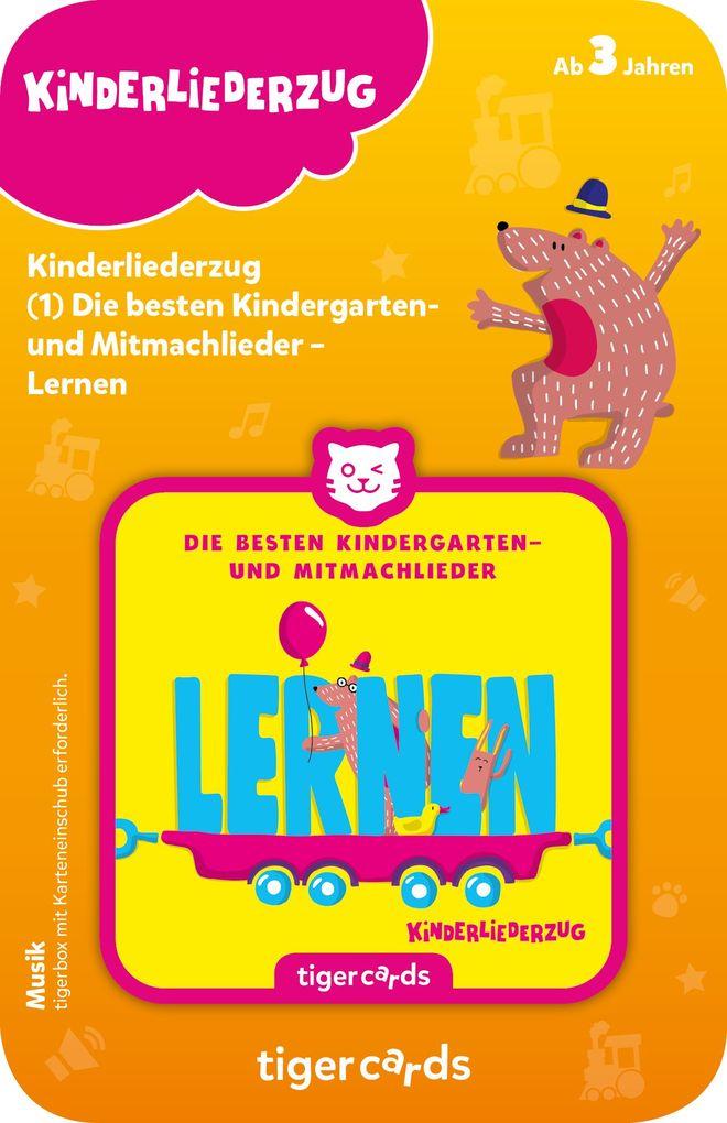 tigercard - Kinderliederzug - Folge 1: Die besten Kindergarten- und Mitmachlieder - Lernen