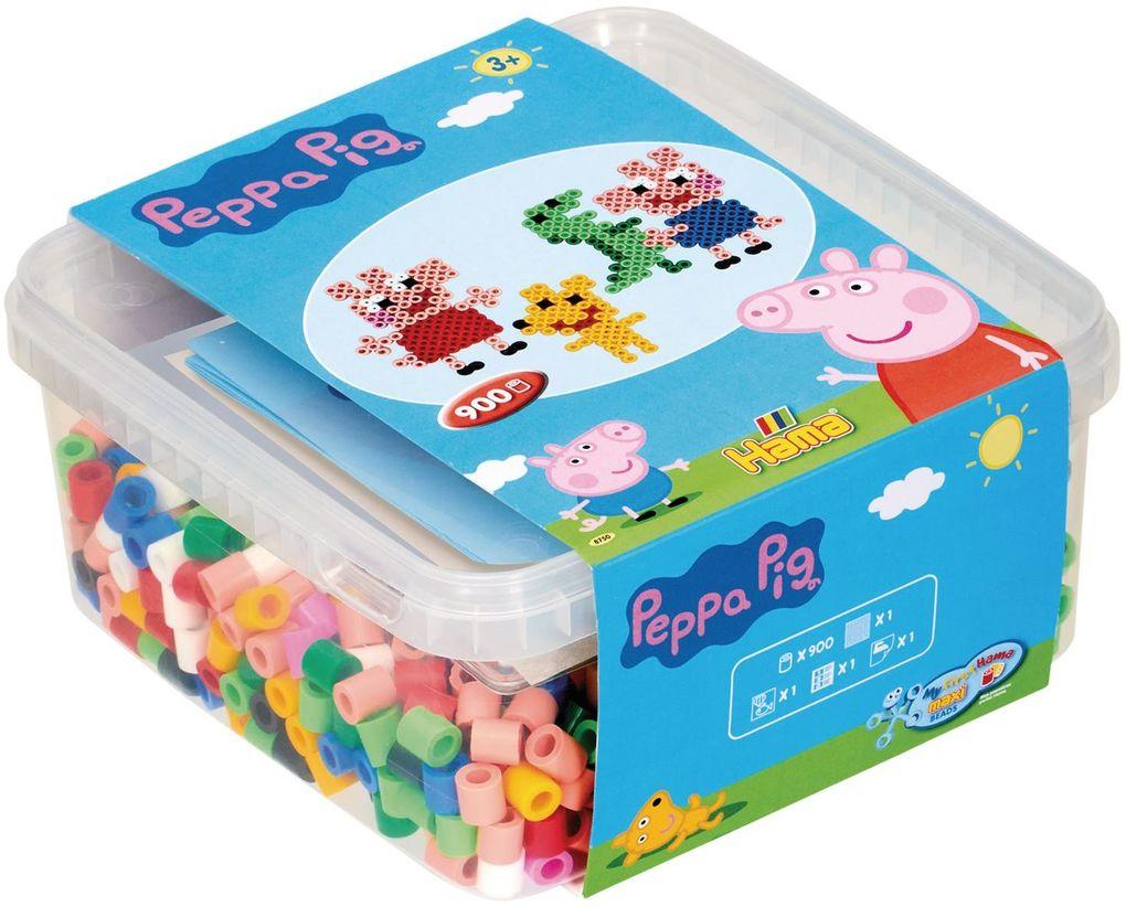 Hama Perlen - HAMA Box Peppa Wutz