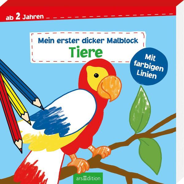 Mein erster dicker Malblock - Tiere