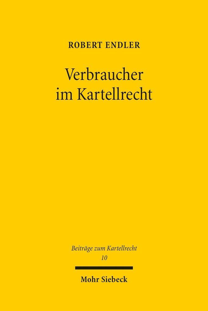 Verbraucher im Kartellrecht