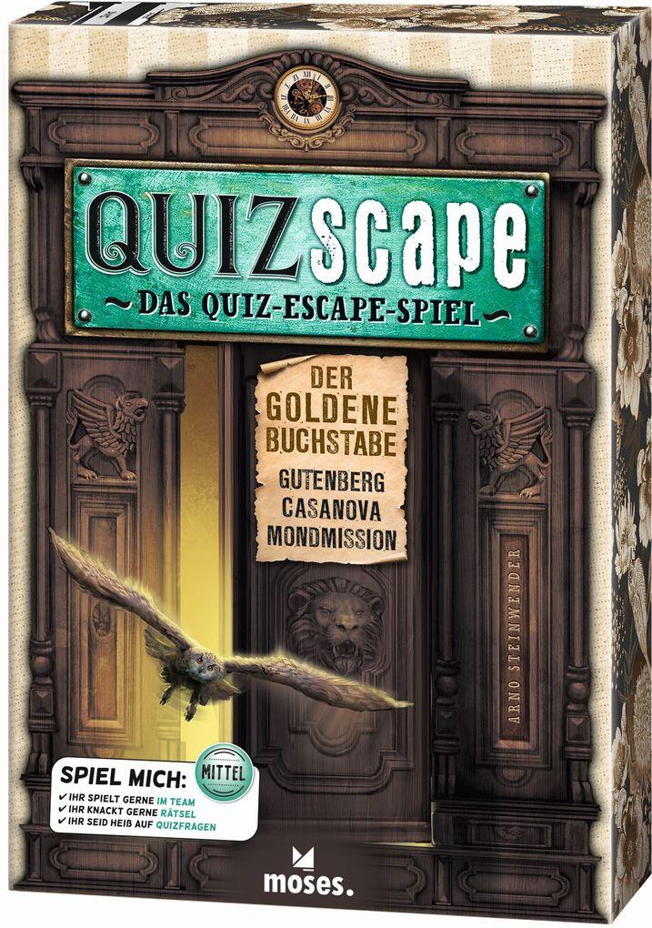 QUIZscape Der goldene Buchstabe